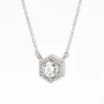 0.33 CTW Pear Shape Diamond Lariat Necklace in Sterling Silver