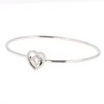 0.65 CTW DEW Mixed Shape Diamond Bracelet in Sterling Silver