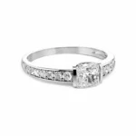 Twilight Spark Moissanite Band Ring