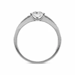Twilight Spark Moissanite Band Ring - Image 3