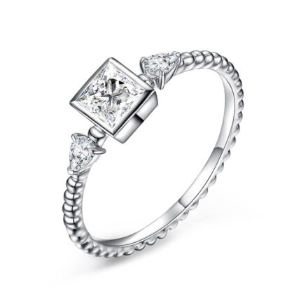 Eternal Grace Pave Set Engagement Ring