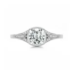 Whispering Vow Solitaire Engagement Ring