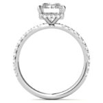 Blissfire Crown Diamond Engagement Ring - Image 3