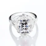 Blissfire Crown Diamond Engagement Ring