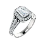 Moonstone Mirage Diamond Engagement Ring