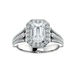 Moonstone Mirage Diamond Engagement Ring - Image 3