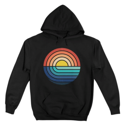 LoftThreads "Quiet Noise" Monochrome Hoodie