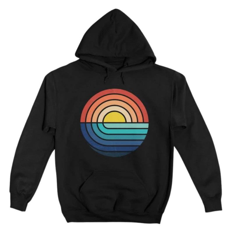 LoftThreads "Quiet Noise" Monochrome Hoodie