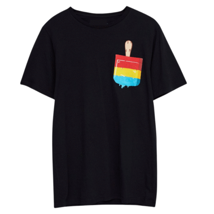 Urban Stitch "Night Skyline" Streetwear T-Shirt