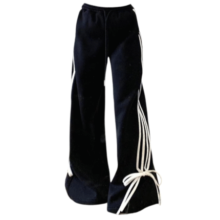 VelarCraft "InkDye" Tie-Waist Dyed Cotton Trousers