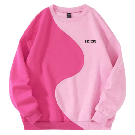 VibeLayer "Sunset Static" Retro Chill Sweatshirt