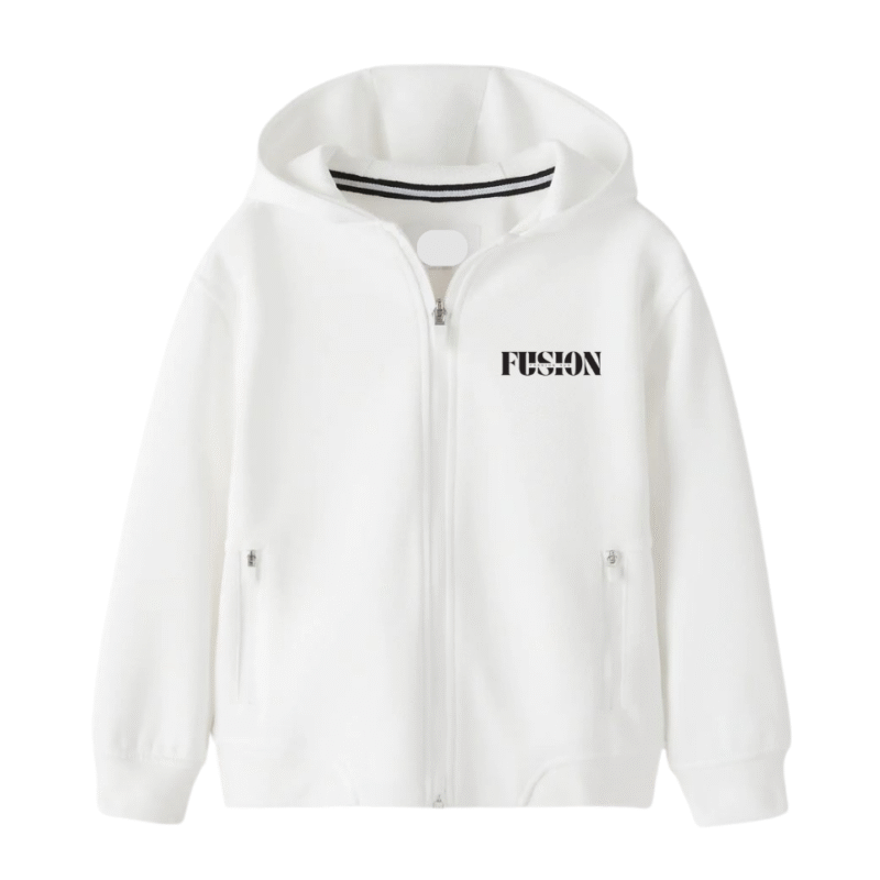 EchoWear "Static Horizon" Aesthetic Fade Hoodie